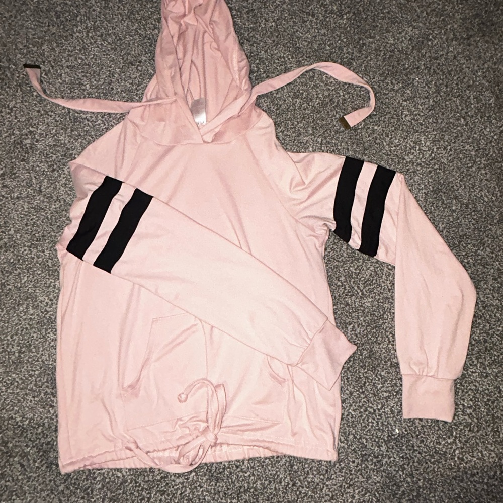 No Boundaries Pink Hoodie